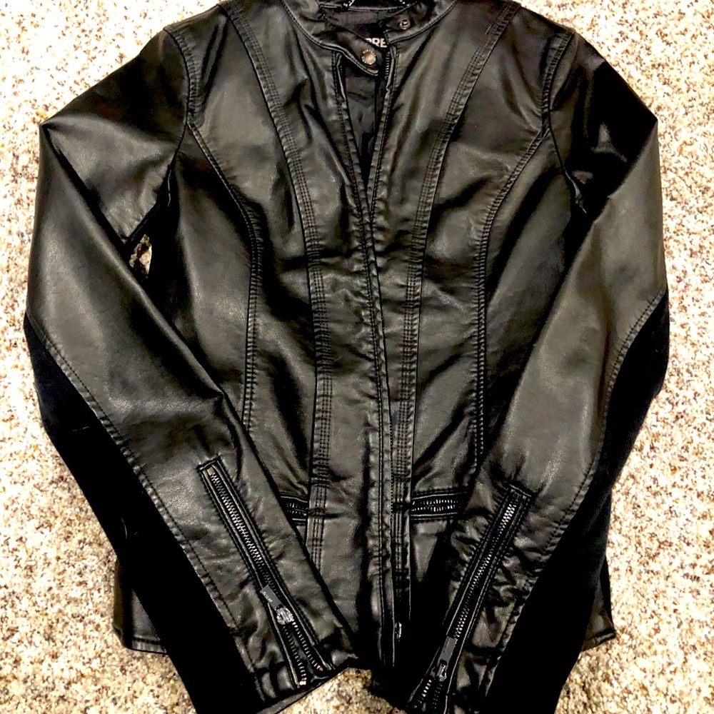 Express Faux Leather Jacket - Size small. EUC